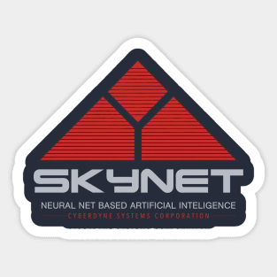 skynet logo Sticker